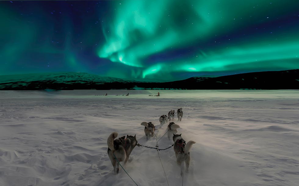 aurora boreale svalbard