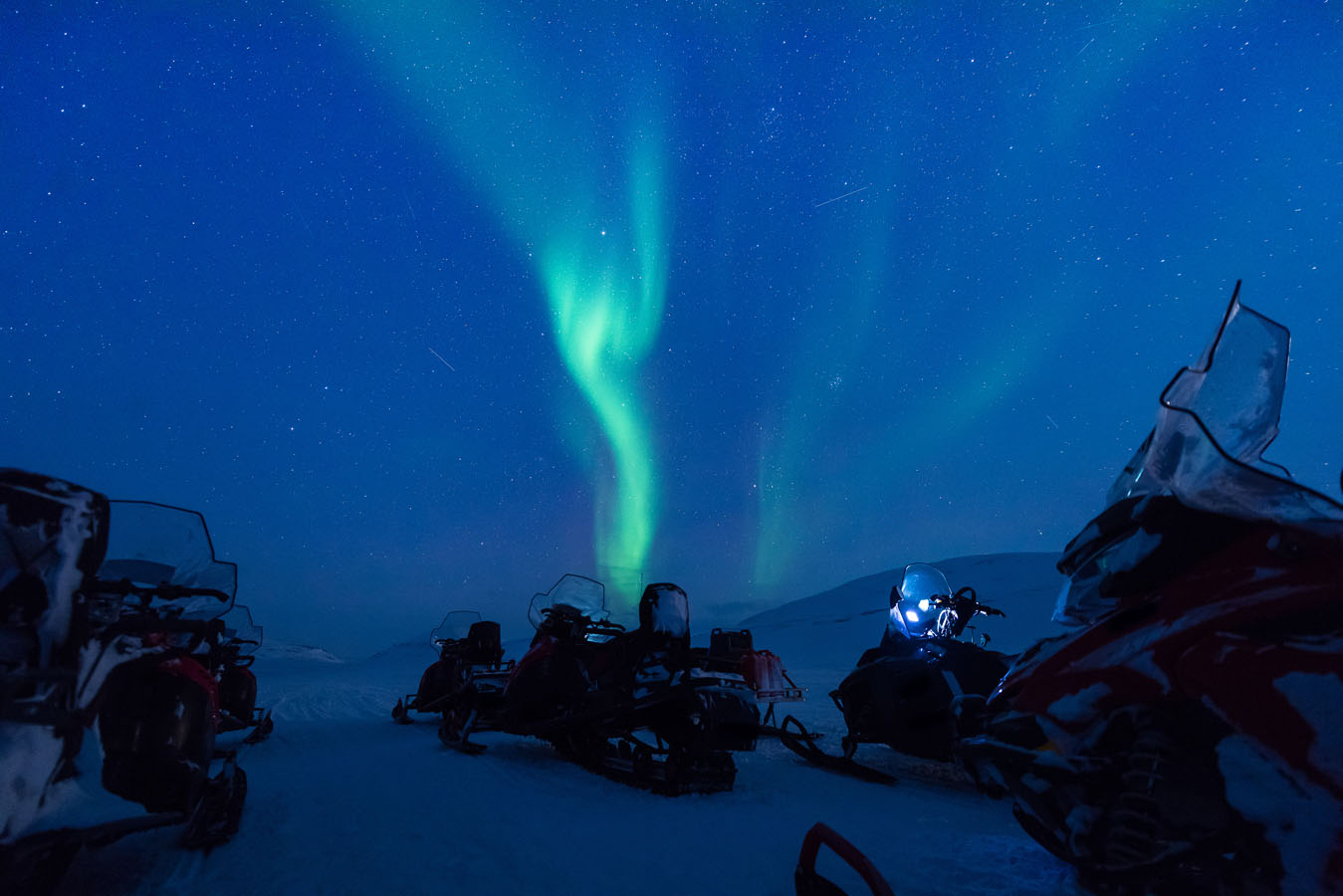 aurora boreale svalbard