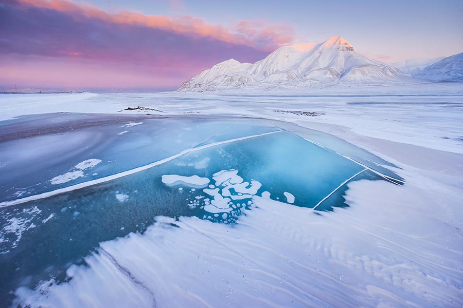 paesaggio spitsbergen svalbard